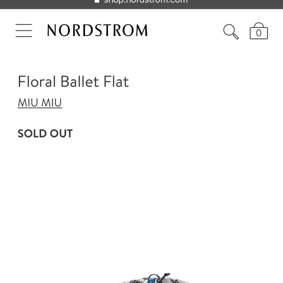 miu miu floral ballet flat - Picture 6 of 10